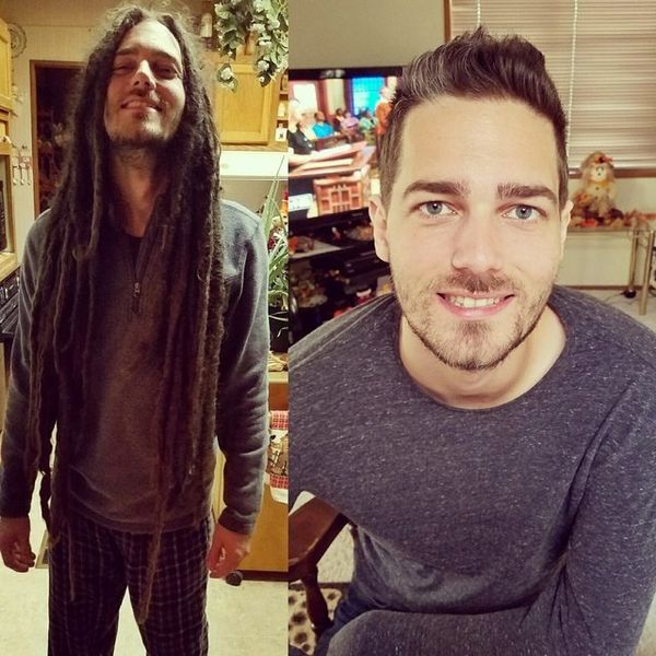 The Incredible Transformation of a Man Who Wore Dreadlocks for 12 Years