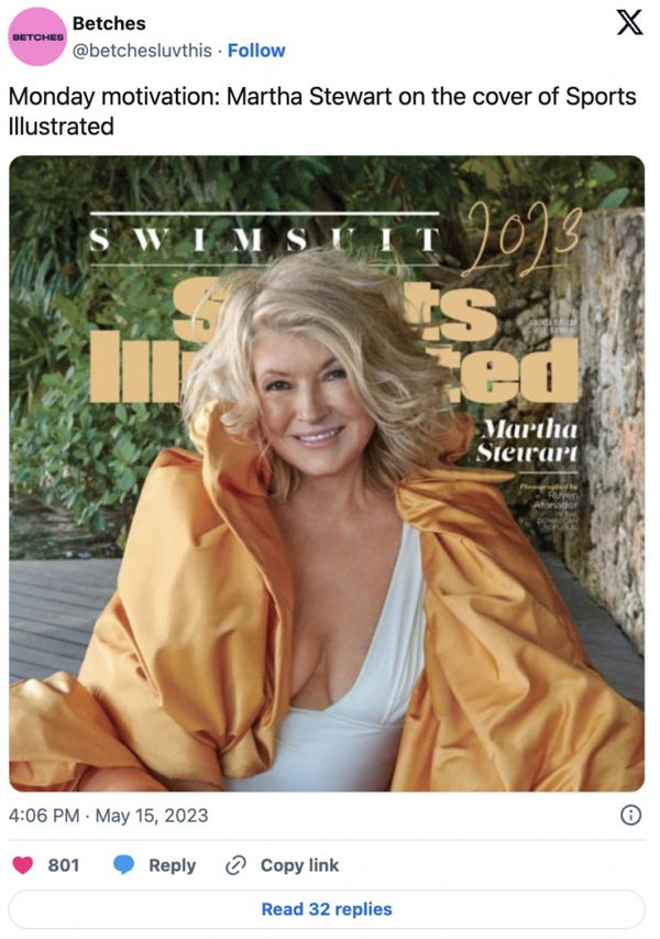 Age is Just a Number: Martha Stewart Makes History at 81