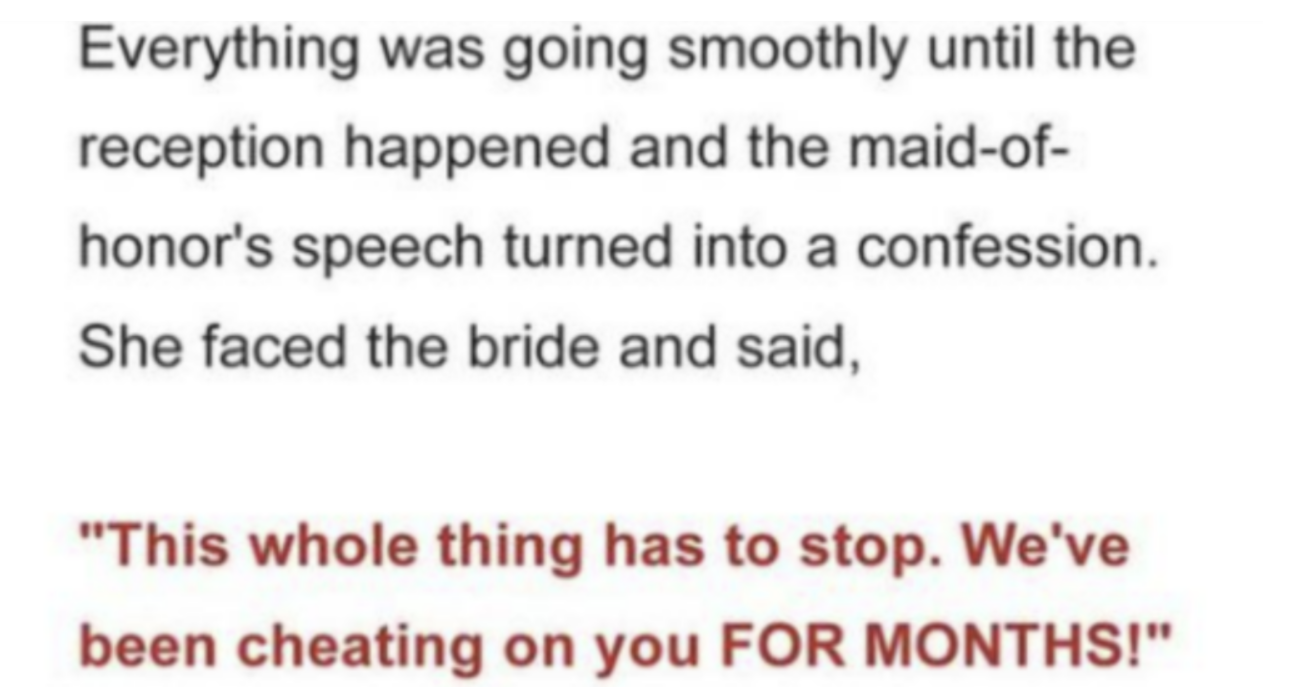 The Shocking Wedding Disaster