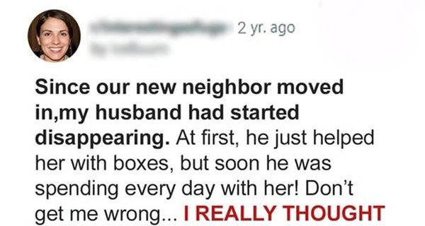 I Found My Husband Embracing Our New Neighbor, and Her Son’s Appearance Shocked Me